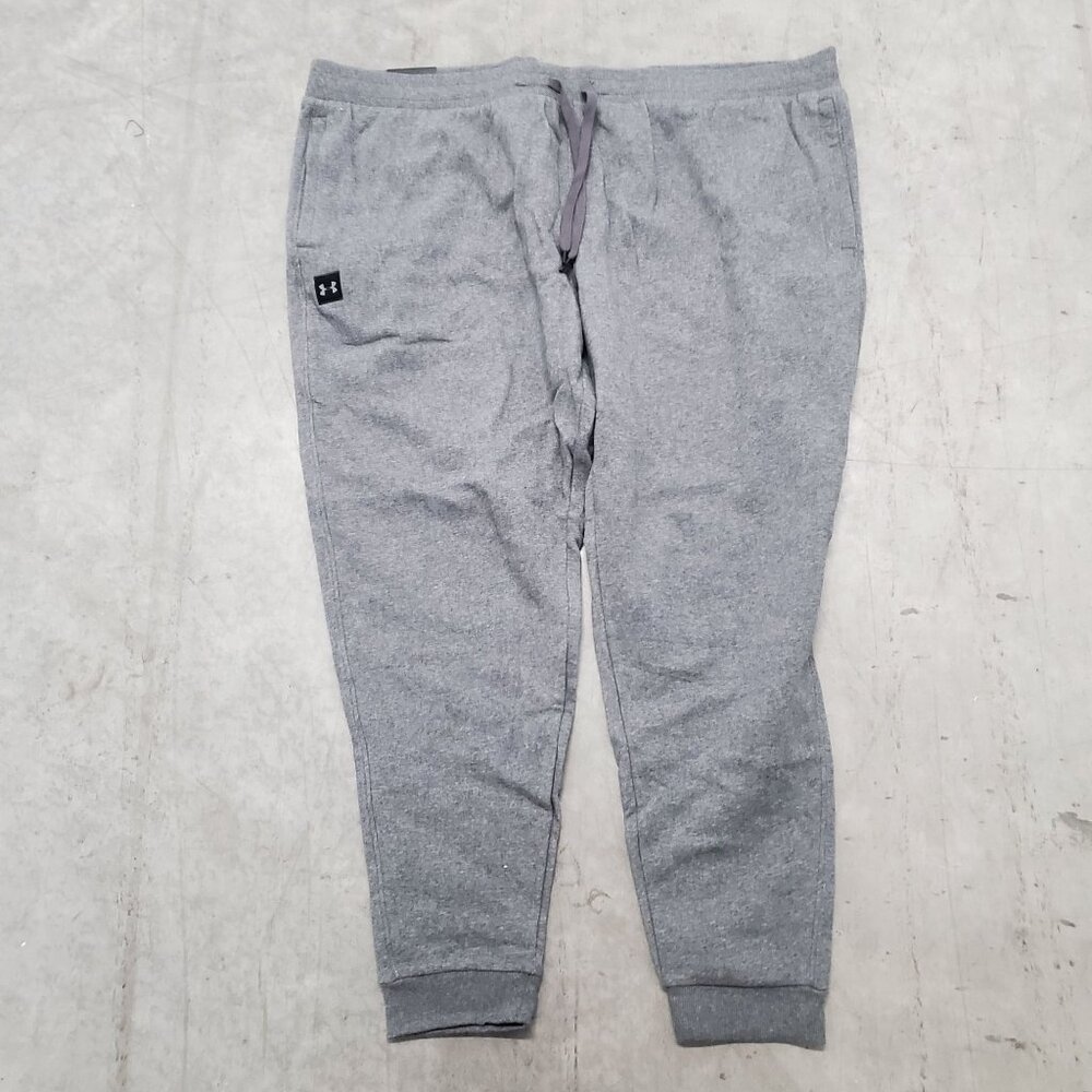 Under Armour Mens Grey Joggers 5XL Soft & Comfortable Loungewear
